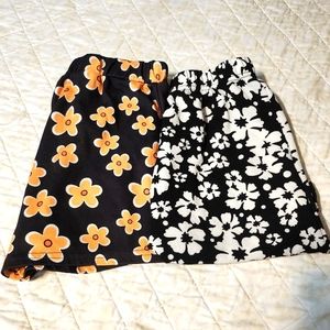 Girls short and skirt set